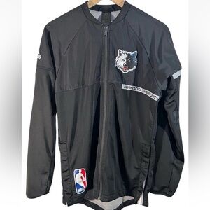 Men’s Adidas MN Timberwolves Warm Up Jacket - Size S like new